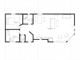 Chalet Lathum Grondplan 26