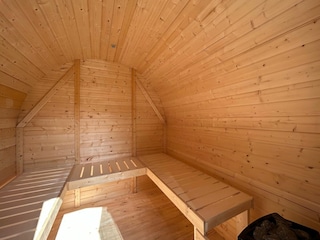 Innenraum Sauna