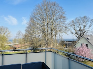 Ausblick vom Balkon