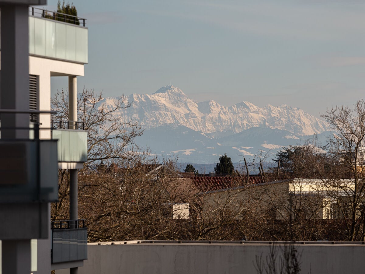 Aussicht vom Balkon