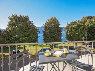 Sonnenbalkon mit Seesicht