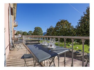 Sonnenbalkon mit Seesicht