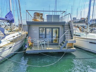 möblierte Terrassen