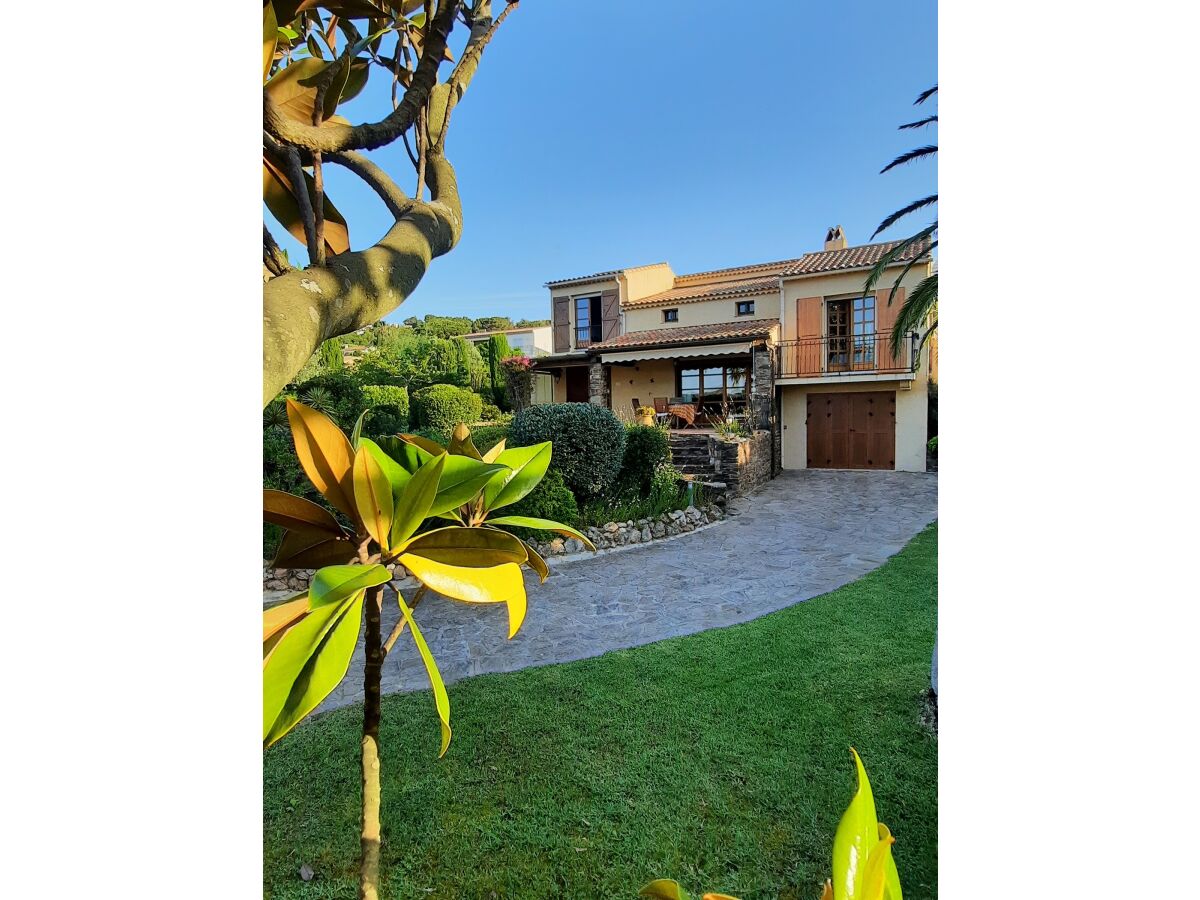 View of the house from the carport