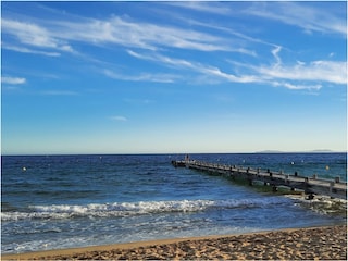 Der Bootssteg am Meer