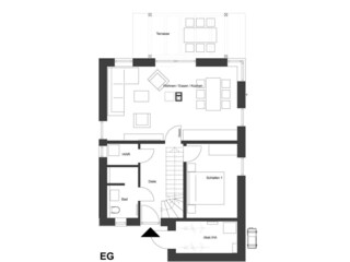 Casa de vacaciones Fedderwardersiel Plano de planta 51