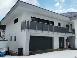 Unser Haus von Außen im Winter