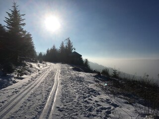 An der Schweizerhütte auf dem Westweg,unweit des Hauses