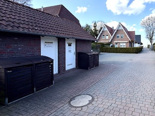 Abschließbarer Fahrradschuppen