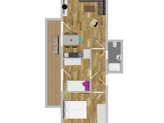 Ferienwohnung Langeoog Grundriss 37