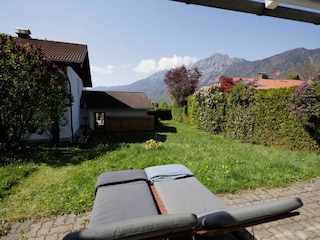 Bergblick auf Hochstuafen und Zwiesel