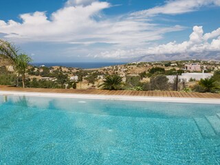 Blick vom Pool