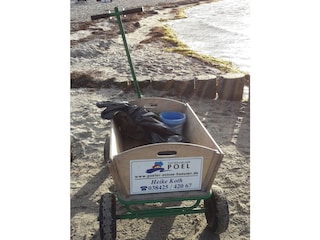 Mit dem eigenen Bollerwagen an den Strand