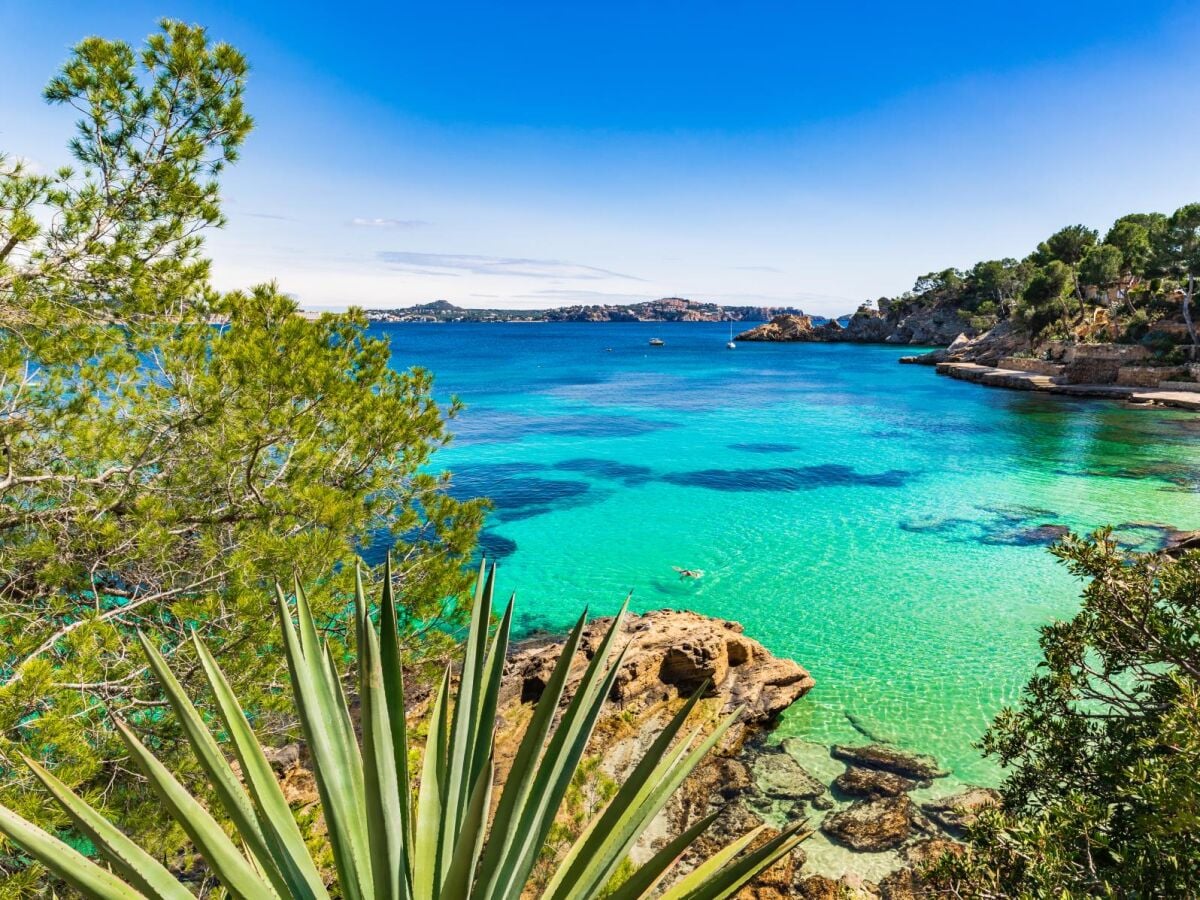 Traumhafte Badebucht in Cala Fornells