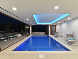 heated pool - covered