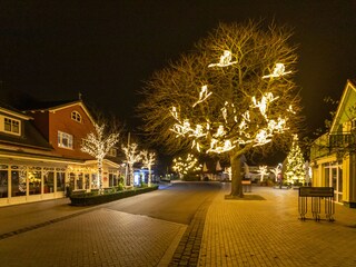 Gemütliche Weihnachtsbeleuchtung in Zingst