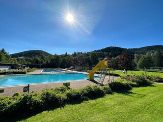 Freibad in Lautenthal, in 10min zu Fuß erreichbar