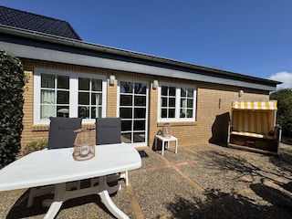 Sonnige uneinsehbare Südterasse