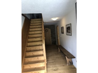 Treppe zu den Schlafzimmern im OG