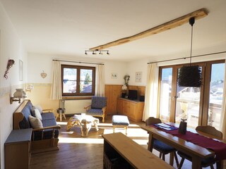 Wohnzimmer Fewo Kofelfleck