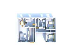 Appartamento per vacanze Lützkampen Pianta del piano 18