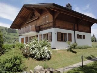 Chalet im Sommer