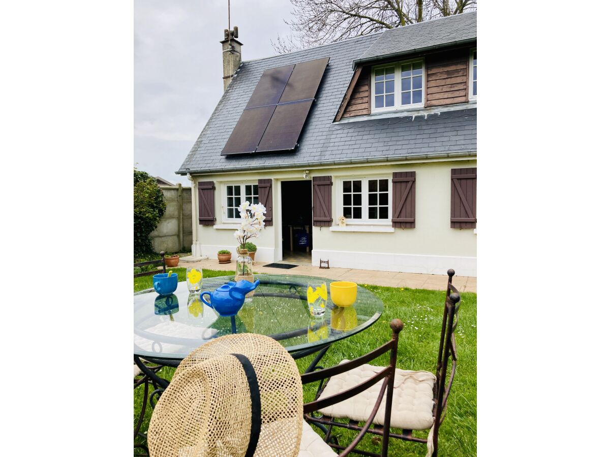 Casa de vacaciones Ouville-la-Rivière Grabación al aire libre 1