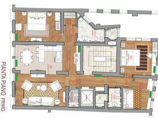Apartamento Venedig Plano de planta 23