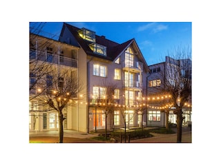 Das Haus Karoline in Binz.