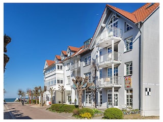 Das Haus Karoline in Binz.