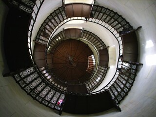 Der Turm im Jagdschloss Granitz.