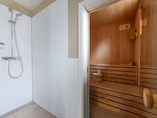 Sauna im Badezimmer