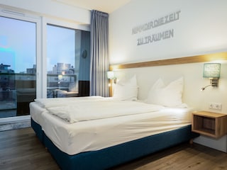 Schlafzimmer mit Meerblick