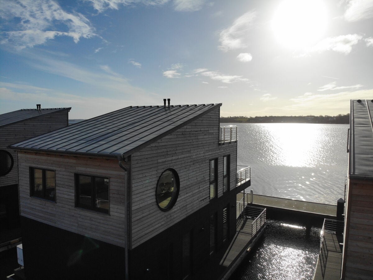 Wasserhaus Freiheit directly on the Schlei.