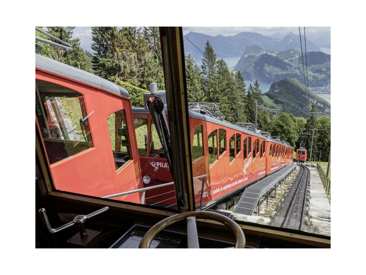 Rigi Kulm erste Zahnradbahn Europas