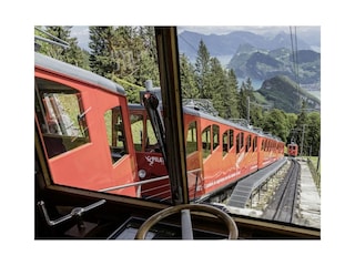 Rigi Kulm erste Zahnradbahn Europas