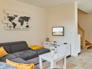 Wohnbereich mit gemütlicher Sofaecke