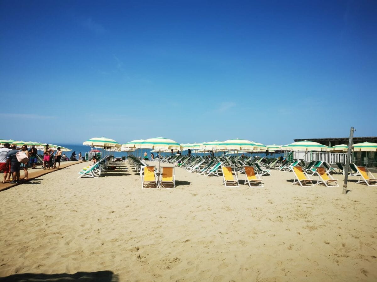 Sea beach in Tirrenia