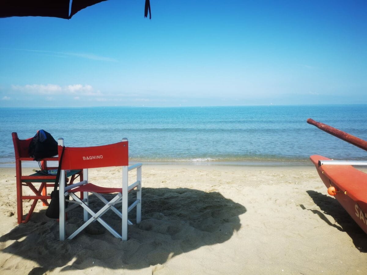 Sea beach in Tirrenia