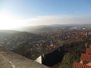 Blick über Wernigerode und Harz