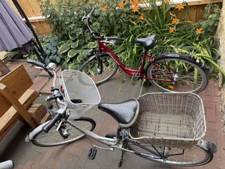 2 Fahrräder für unsere Gäste