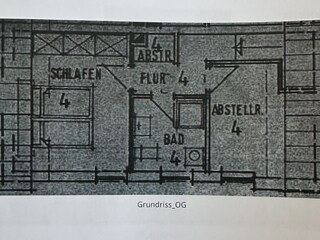 Vakantiehuis Dangast Grondplan 21