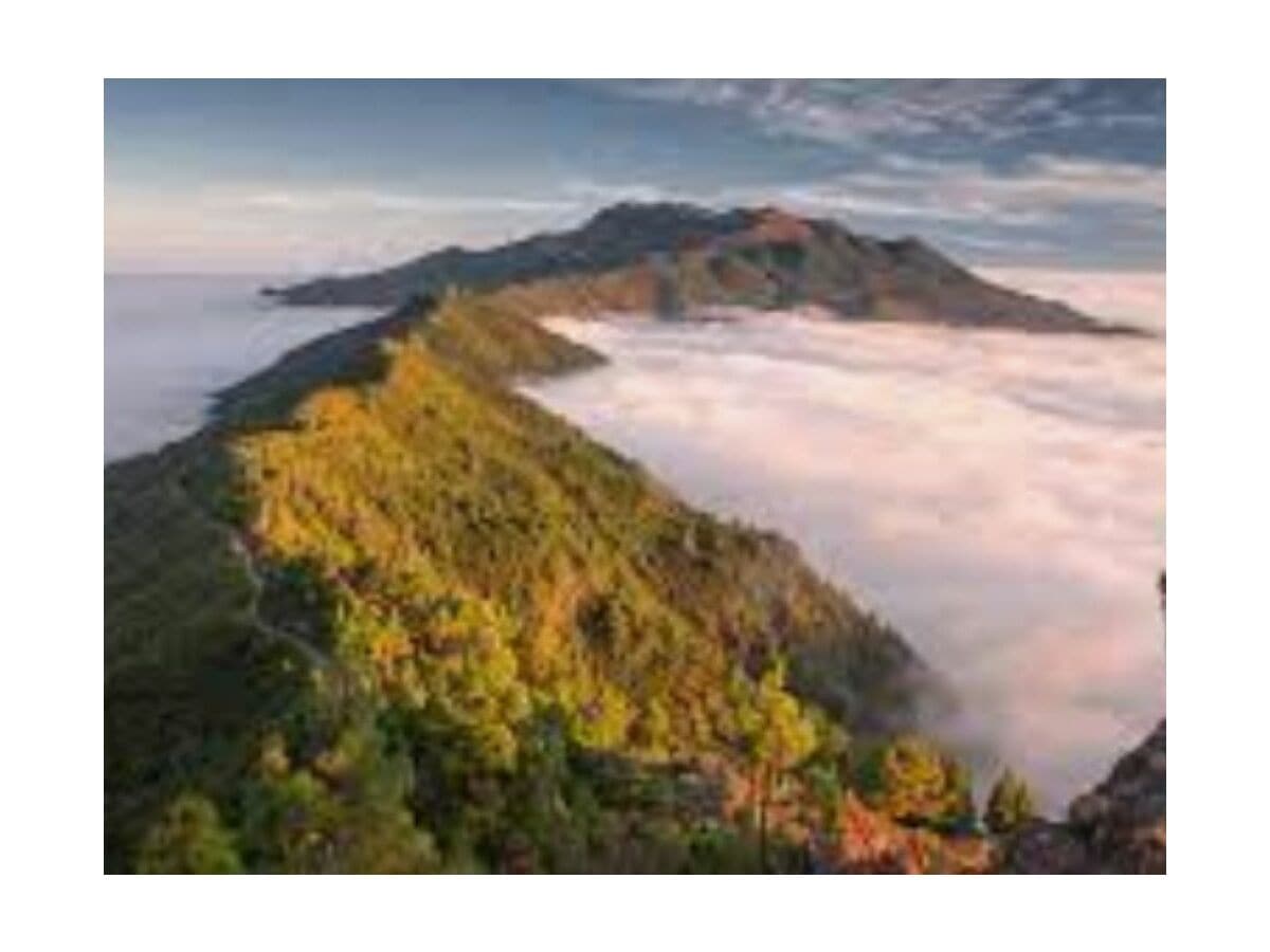 Wandern über den Wolken