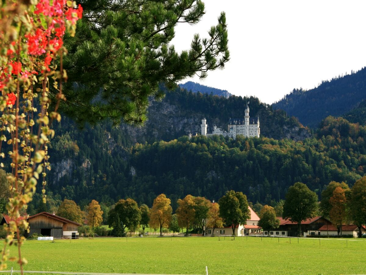 Blick vom Balkon