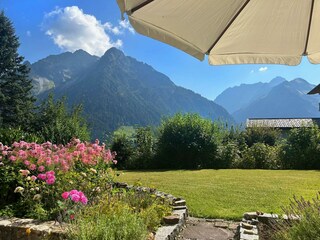 Blick aus der Wohnung
