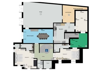 Villa Ménerbes Pianta del piano 42