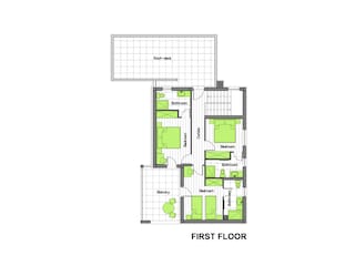 Villa Barban Grondplan 36