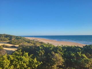 Kilometers of beaches and dunes.