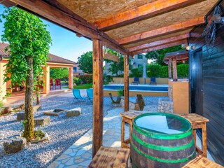 Villa Labin Registrazione all'aperto 14