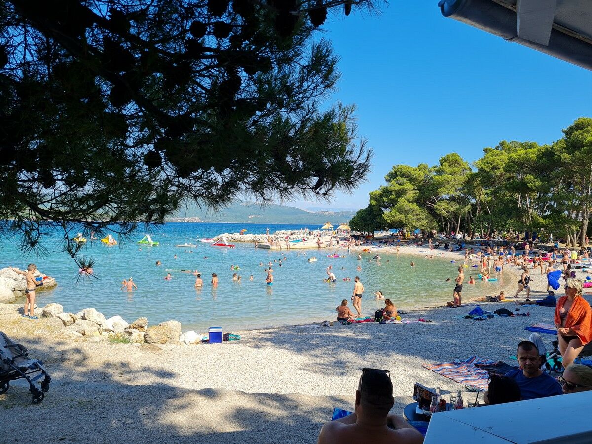 Strand in Krk